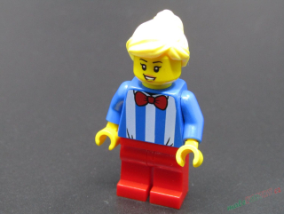 Lego city figurka - prodavačka zmrzliny