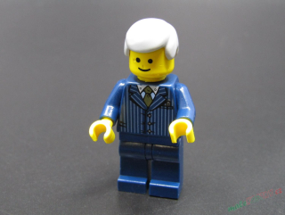 Lego figurka Town - Starosta - ODŘENÁ HLAVA