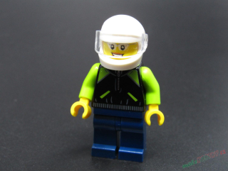 Lego Speed Champions minifigurka Porsche 911 Turbo 3.0 - PRASKLÁ RUKA