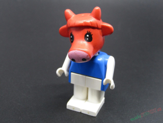 Lego Fabuland postavička - kráva Clara 
