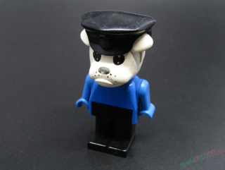 Lego Fabuland postavička - Bulldog - Constable Clarke