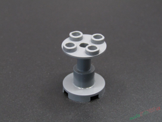 Lego kulatá podpěra 2x2x2 - tmavě šedá - dark bluish gray
