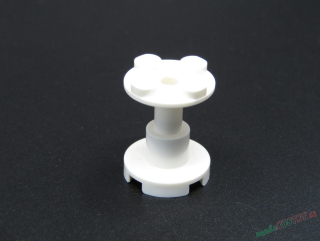 Lego kulatá podpěra 2x2x2 - bílá
