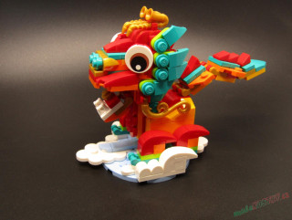 LEGO® 40611 Year of the Dragon Rok draka - POUŽITÉ