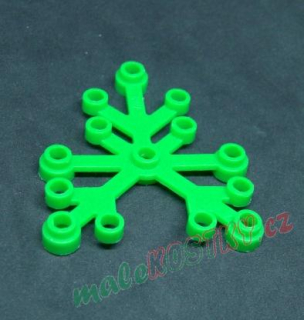 Lego listy 6x5 jasně zelená 