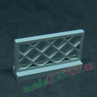 Lego plot 1 x 4 x 2 - světle šedý - light gray