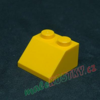 Lego šikmá kostka 45 2x2 světle jasně oranžová