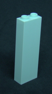 Lego kostka vysoká 1x2x5 - light aqua