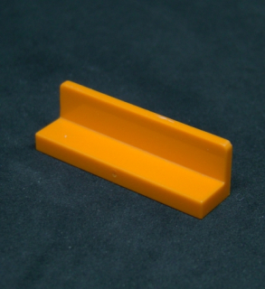Lego destička - panel speciální 1x4x1 - oranžová
