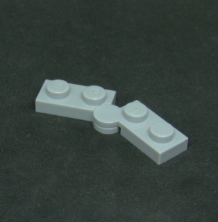 Lego destičky ohebné 1x4 - světle šedá - light bluish gray