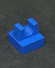 Lego speciální kostička s klipem 1x1 - modrá