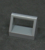Lego speciální kostička 1x2 - tmavě šedá - dark bluish gray