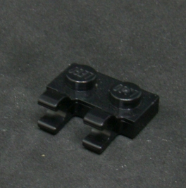 Lego destička speciální 1x2 - černá