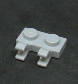 Lego destička speciální 1x2 - sv.šedá - light bluish gray
