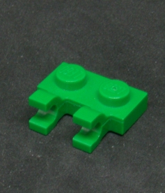 Lego destička speciální 1x2 - zelená