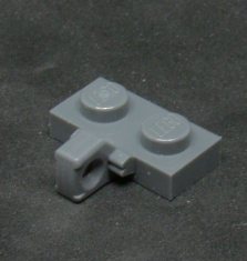 Lego destička speciální 1x2 - tm.šedá - dark bluish gray