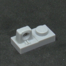 Lego destička speciální 1x2 - sv.šedá - light bluish gray