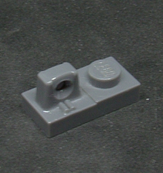 Lego destička speciální 1x2 - tm.šedá - dark bluish gray