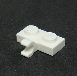 Lego destička speciální 1x2 - bílá