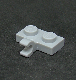 Lego destička speciální 1x2 - sv.šedá - light bluish gray