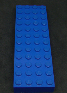 Lego deska vysoká 4x12 modrá