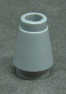Lego kužel tmavě šedý - dark bluish gray