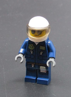 Lego figurka pilot helikoptéry