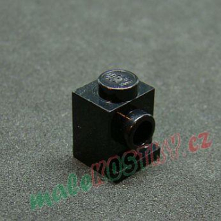 Lego kostička 1x1 držák světel černá