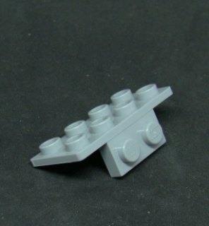 Lego destička speciální 1 x 2 - 2 x 4 - světle šedá - light bluish gray