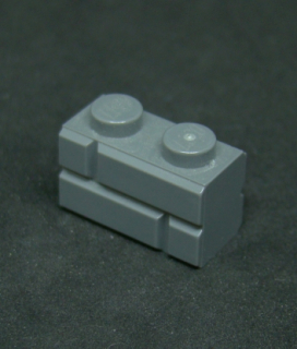 Lego kostička speciální - cihla - tmavě šedá - dark bluish gray