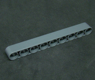 Lego technic rameno 1x9 tmavě šedé - dark bluish gray