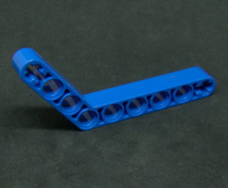 Lego Technic rameno ohnuté 1x9 - modré