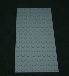Lego deska 8x16 - světle šedá - light bluish gray