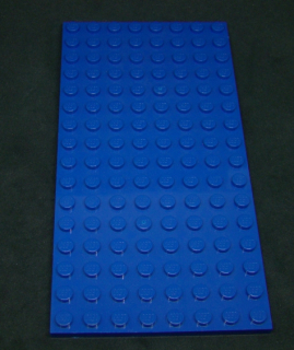 Lego deska 8x16 - modrá
