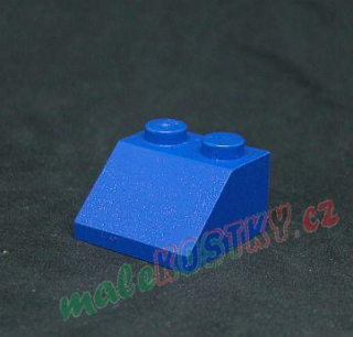 Lego šikmá kostka 45° 2x2 modrá