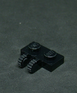 Lego destička speciální 1x2 - černá