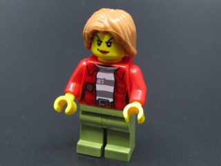 Lego city figurka - vězenkyně