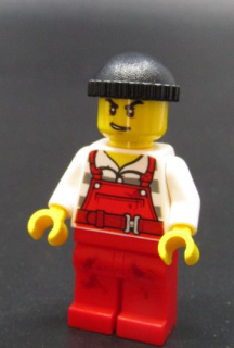 Lego City figurka lupič  