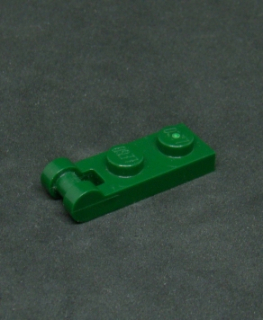 Lego destička speciální 1x2 - tmavě zelená