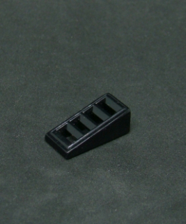Lego destička speciální šikmá 18 2 x 1 x 2/3 - černá