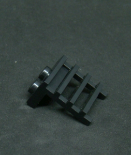 Lego destička speciální - žebřík - černý