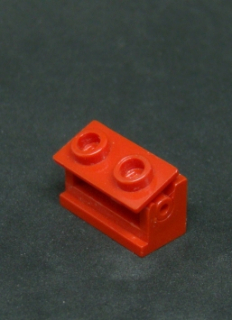 Lego kostička - pant - červená