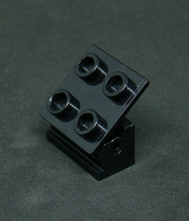 Lego kostička+destička - pant - černá