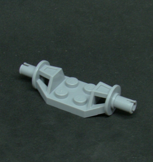 Lego náprava pro kola světle šedá - light bluish gray 2x2 - velký pin