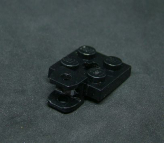 Lego destička speciální 2x2 - černá