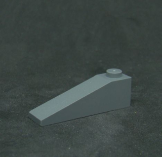 Lego šikmá kostka 18° 4x1 - tmavě šedá - dark bluish gray