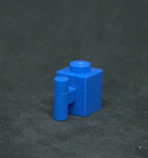 Lego kostička speciální 1x1 modrá