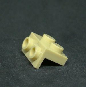 Lego destička 1 x 2 - 1 x 2 béžová
