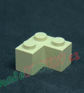 Lego kostička rohová 2x2 béžová