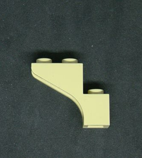 Lego oblouk - klenba - béžový 